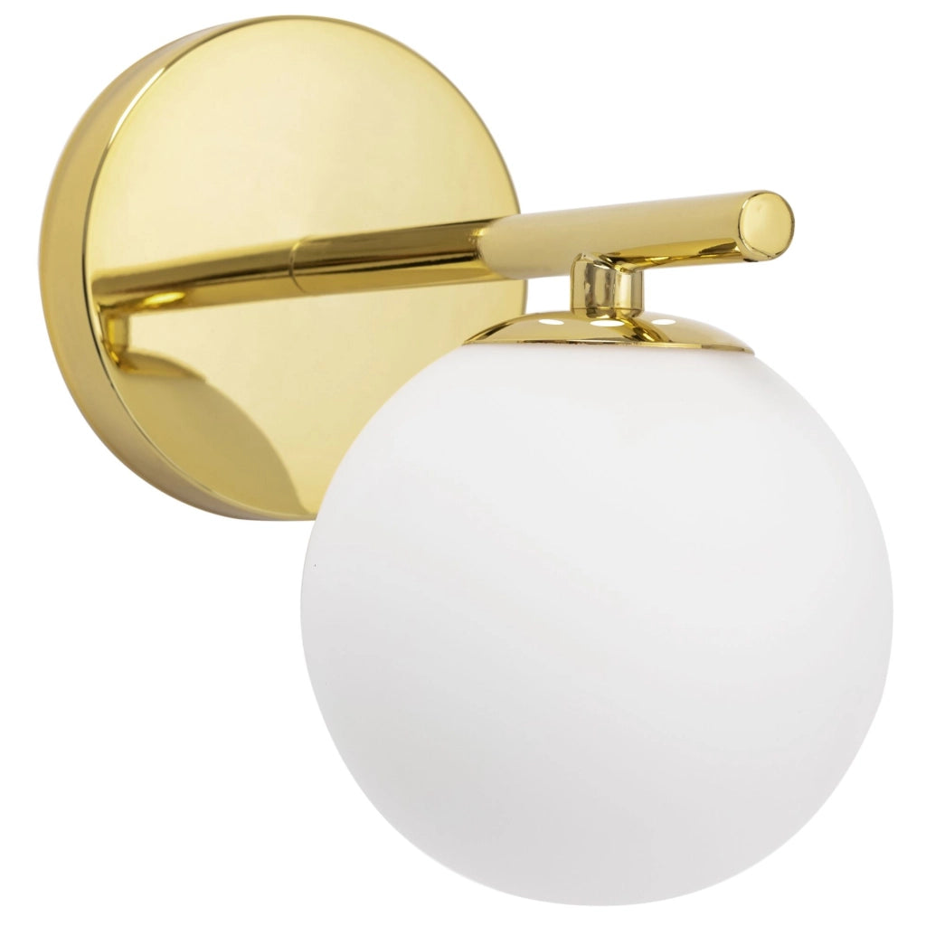 Lampada Da Parete Vetrata Gold APP684-1W