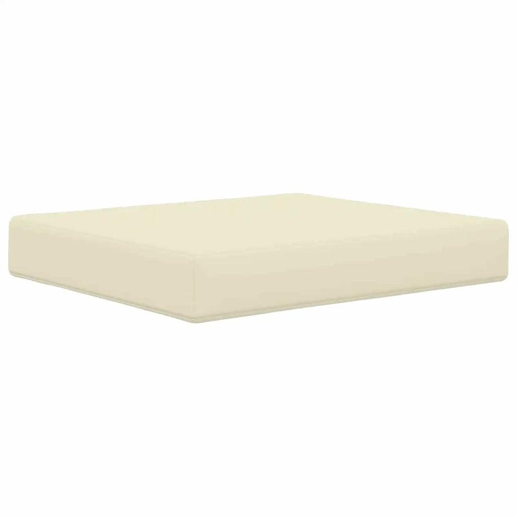 Cuscino per divano da esterno 2 pcs Crema Poliestere