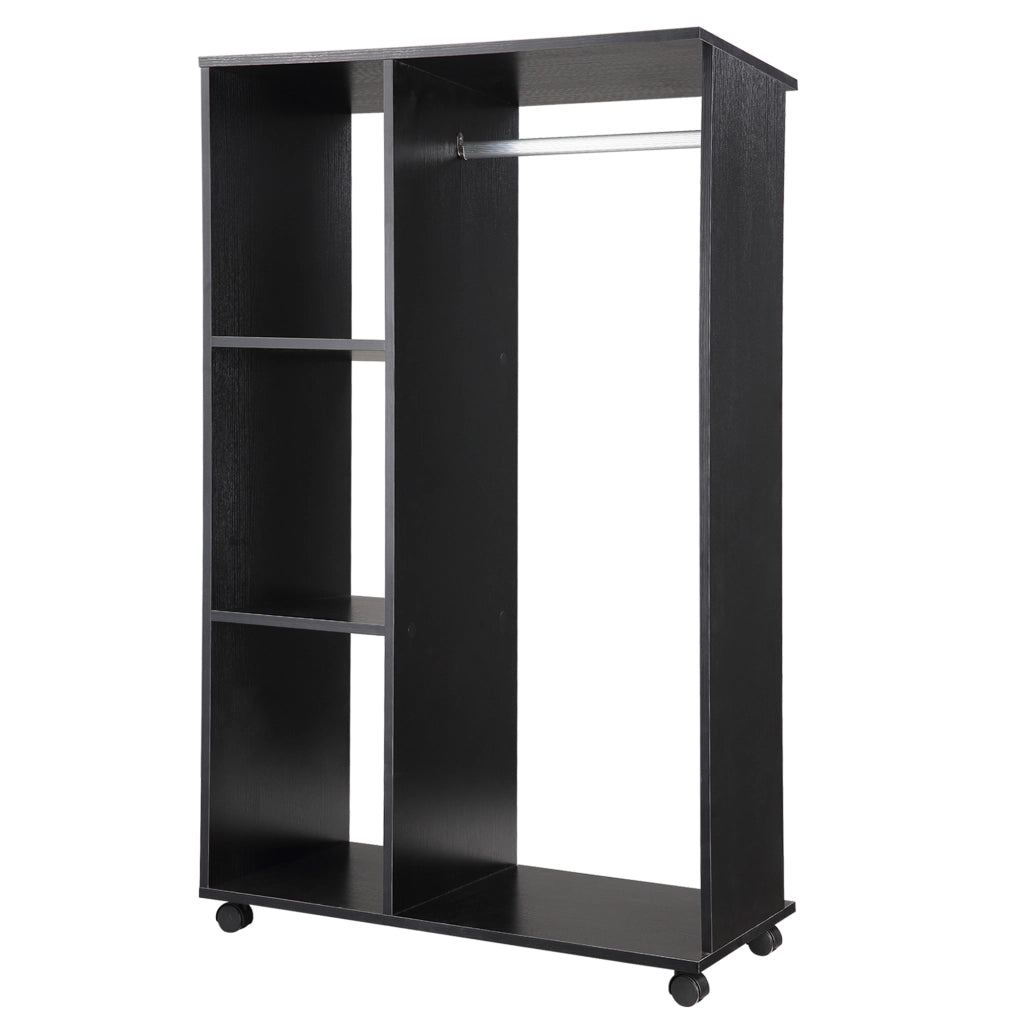 Armadio Guardaroba ¨C zephmum ¨C Nero 88x132x19
