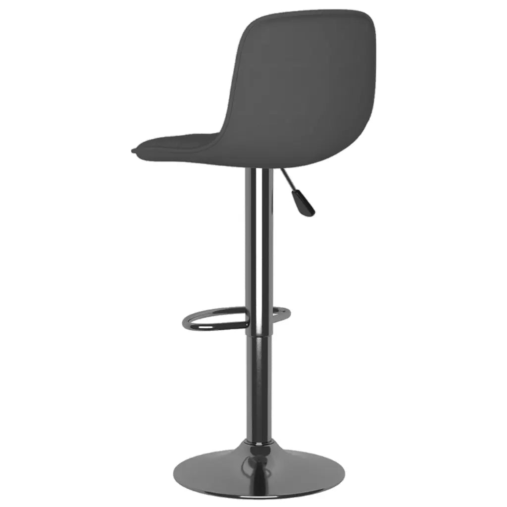 Sgabelli da Bar 2 pz Grigio Scuro in Tessuto 333946