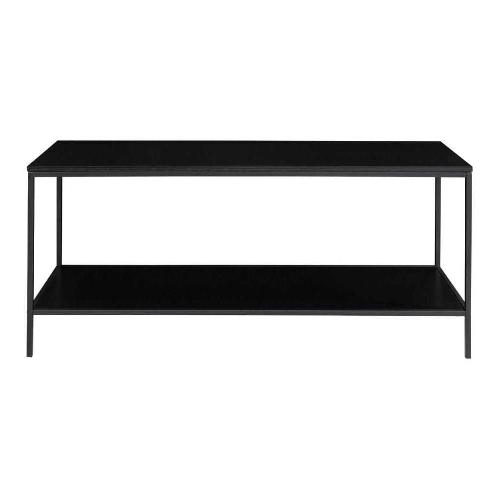 Tavolo Consolle Vita, Nero, Metallo, 36x100x45 cm