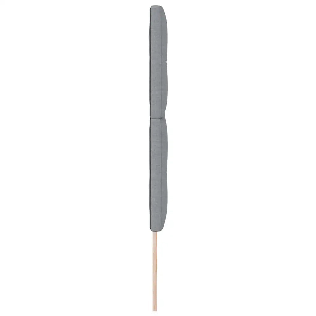 Testiera con testiera Grigio chiaro 200 cm Pelle Sintetica 3337860