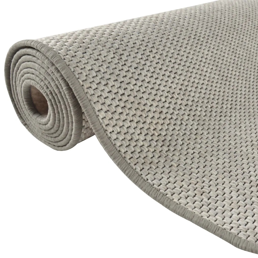 Tappeto Corsia Aspetto Sisal Platina 50x300 cm 355768