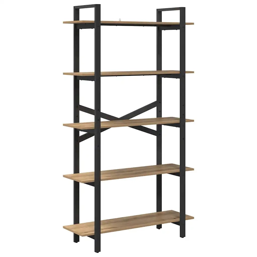 Libreria Rovere artigianale 100 x 33,5 x 178 cm 883939