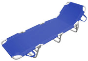 Lettino Prendisole Playa Mare alluminio pieghevole - Arredo Esterno Colore: Blu