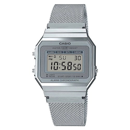 Casio a700wem-7aef orologio orologio da polso argento - A700WEM 7AEF