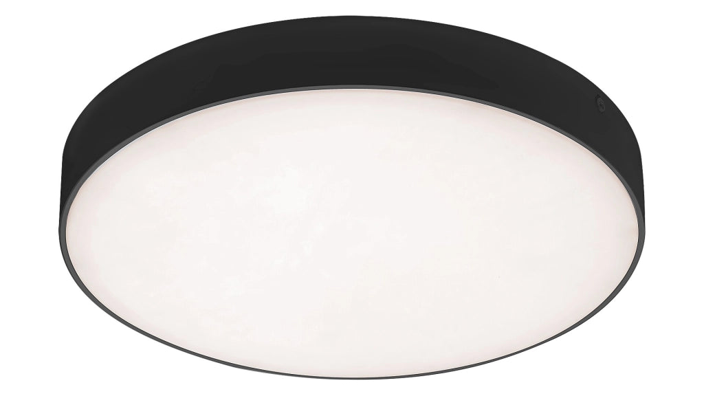 Plafoniera esterna tonda LED 24W Tartu nera Rabalux