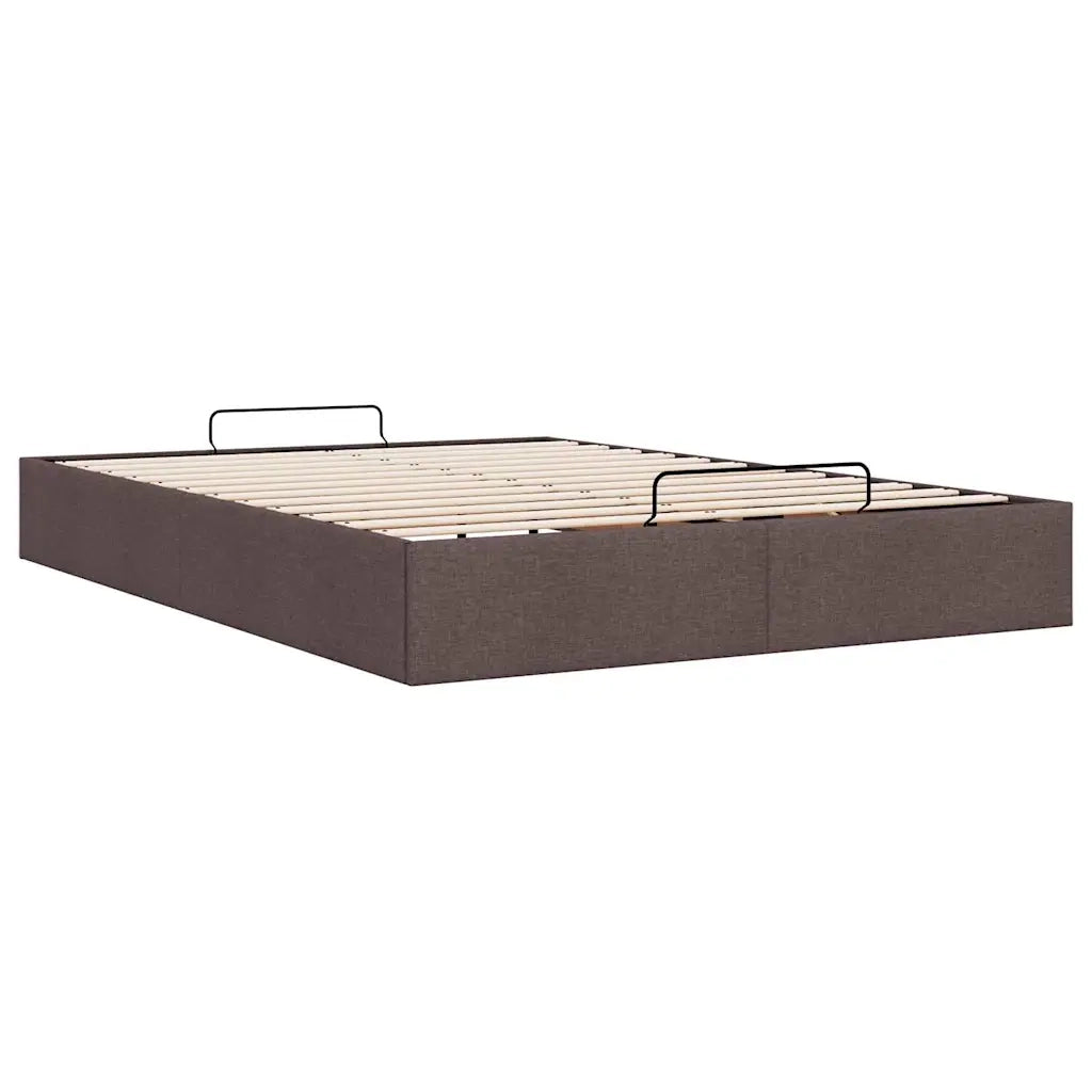 Struttura Letto Pouf senza Materasso 140x200 cm in Tessuto 3310885