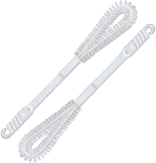 Set di spazzole per urinai flessibili - per una pulizia del bagno perfetta - 2 pezzi