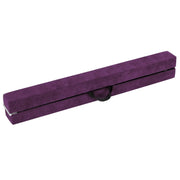 Trave di equilibrio pieghevole 270 x 10 x 7,5 cm sicurezza rinforzata uso interno moderno pelle scamosciata viola 20_0013289