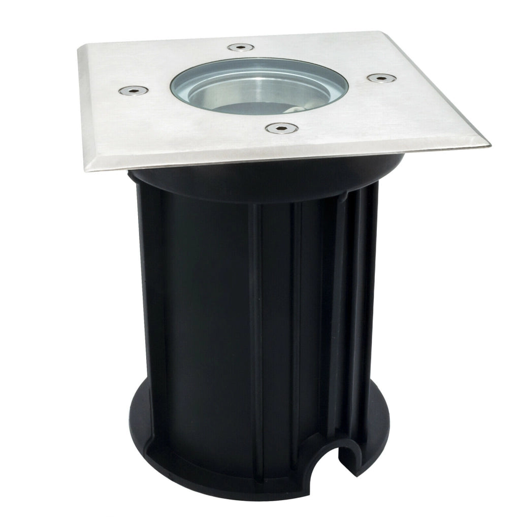 Faretto calpestabile led incasso quadrato attacco GU10 segnapassi giardino IP65