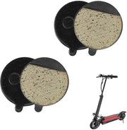 Set di 4 semi-metallici freni di emergenza per scooter elettrico, accessori di ricambio di alta qualità per freni a disco, compatibile con scooter elettrici