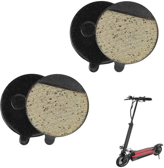 Set di 4 semi-metallici freni di emergenza per scooter elettrico, accessori di ricambio di alta qualità per freni a disco, compatibile con scooter elettrici