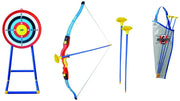 Sport1 Arco e frecce per Bambini Arco con frecce per Bambini Arco frecce Bambini con Bersaglio da Terra Piedistallo, 3 F