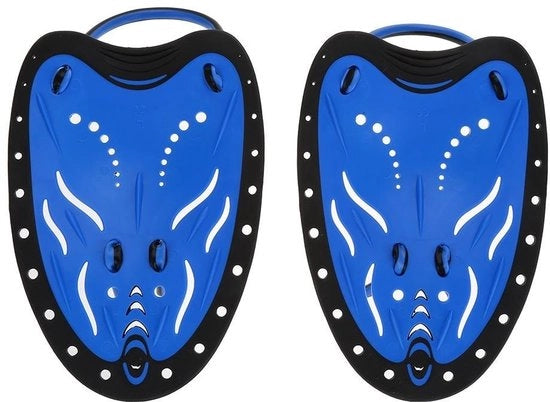 Paddelli Professionali per Allenamento Nuoto - Tecnica di Miglioramento - Progettazione Idrodinamica - Adatti a Principianti/Esperienziati Nuotatori - Cinture di Padded Flexibili - Incrementa la Velocità Nuotata - Paddelli per Nuoto