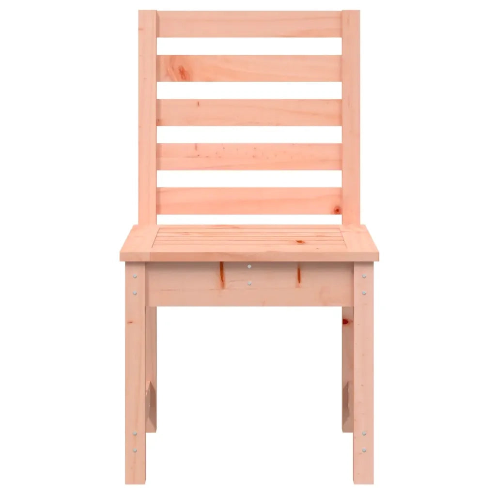 Sedie da Giardino 2pz 50x48x91,5 cm Legno Massello di Douglas