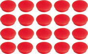 Magnetico da 24 mm, 300 g (Rosso, 10 pezzi)