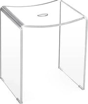 Sedile per doccia - Acril - Transparente - Antiscivolo - Sedile multifunzionale per doccia, bagno o soggiorno 

Questo sedile per doccia offre comfort e sicurezza grazie all'acril trasparente e agli antiscivolo, perfetto per l'uso in diverse aree.