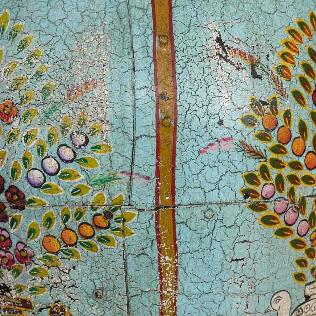 Vaso in ferro multicolore 35x35x40 cm