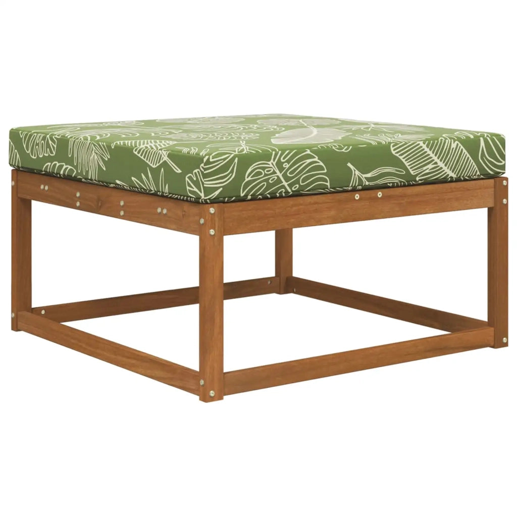 Cuscino per sedie | Cuscino per divano da esterno Design a foglia 80 x 80 x 8 cm
