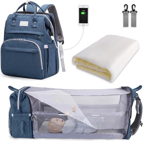 Borsa da Viaggio con Grande Capacità e Ripiegabile - Ideale per Viaggi con Bambino