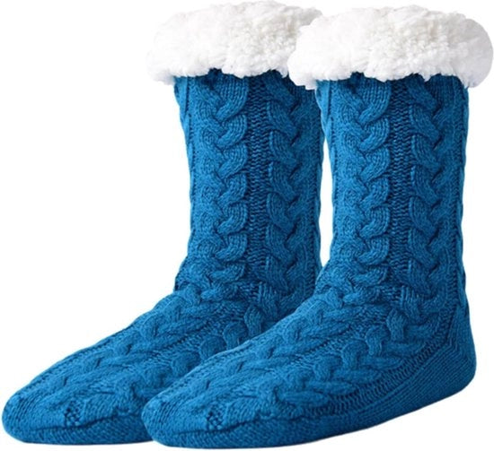 Pantoffel sokke calde e spesse con presine