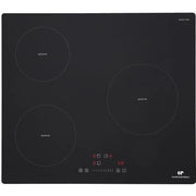 Tavola di induzione 3 Fochi Continental Edison - 3 timer - 3 booster - nero