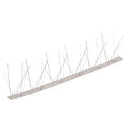 Set Dissuasori per Uccelli e Piccioni 40 pz Acciaio 5 File 20 m 149134