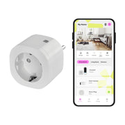 OMAJIN by Netatmo Presa Intelligente con timer. monitoraggio consumo. controllo remoto. spegnimento ritardato. risparmio energetico. Wi-Fi/Bluetooth. 16A/3680W. OSP-SK-01-EC