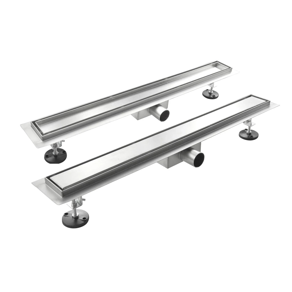 Canalina di scarico in Acciaio Inox 60x 7 CM a pavimento regolabile mod. Style