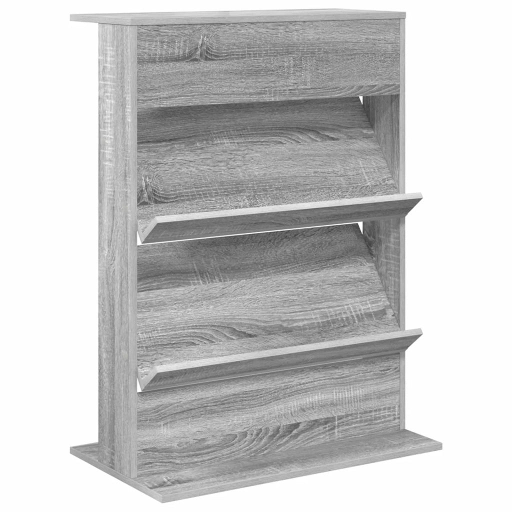 Scaffale per riviste Grigio Sonoma 70 x 41 x 96 cm CFW6606907