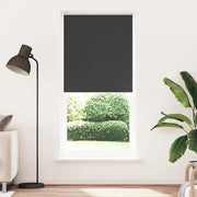 Tenda a rullo oscurante 124,4x230 cm Tessuto Larghezza 120 cm nero 240167