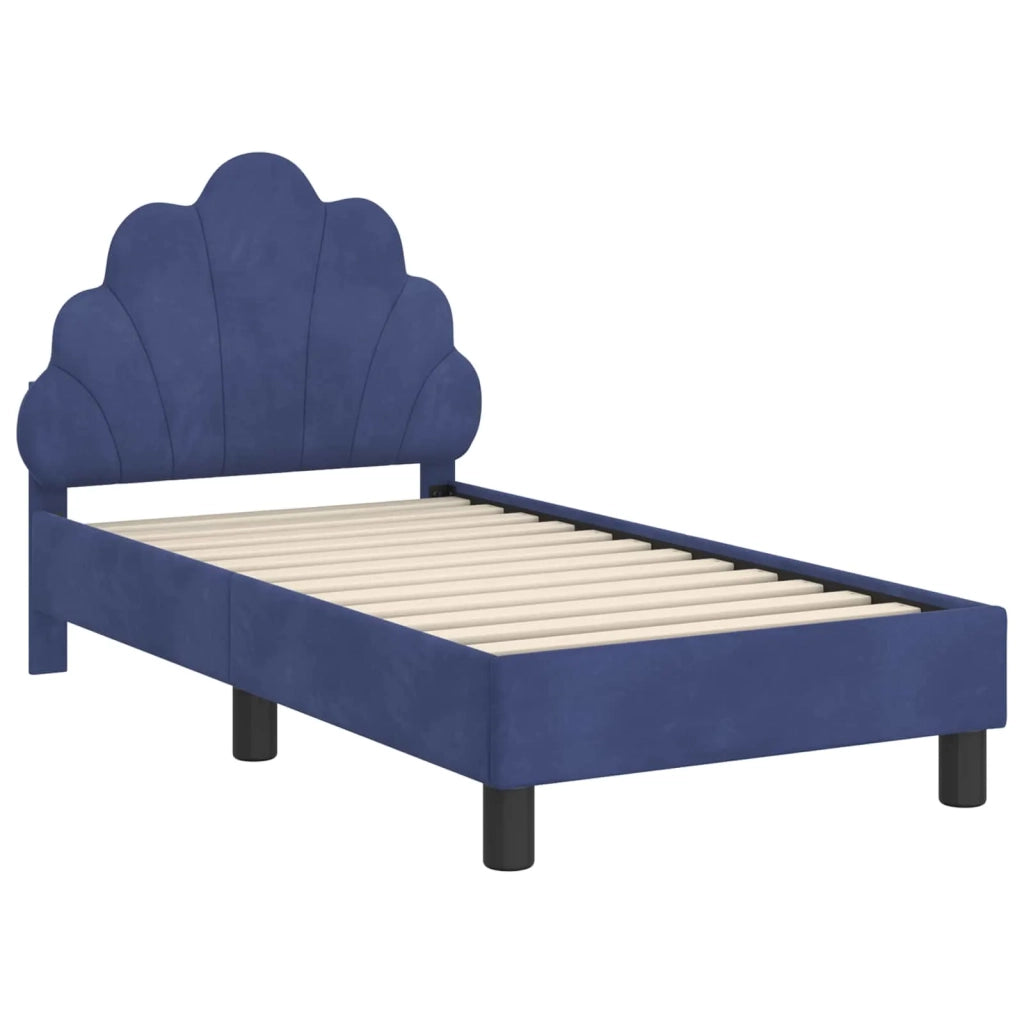 Struttura letto per bambini con testata-Giroletto per bambini Blu Polizia 70 x 140 cm 373276