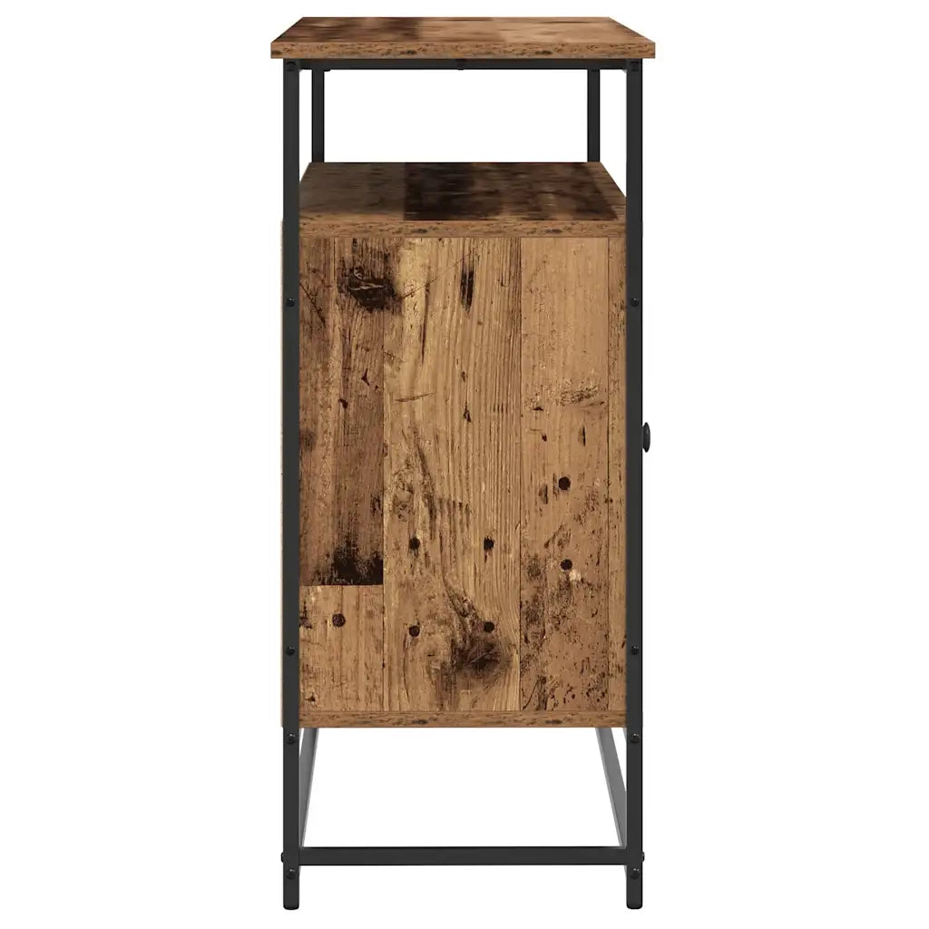 Credenza | Madia | Buffet da pranzo | Armadio da pranzo Legno vecchio 100 x 35 x 80 cm Legno multistrato