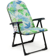 Sedia a sdraio da giardino KADAX, pieghevole, da spiaggia, regolabile, comoda, per turisti, da terrazza