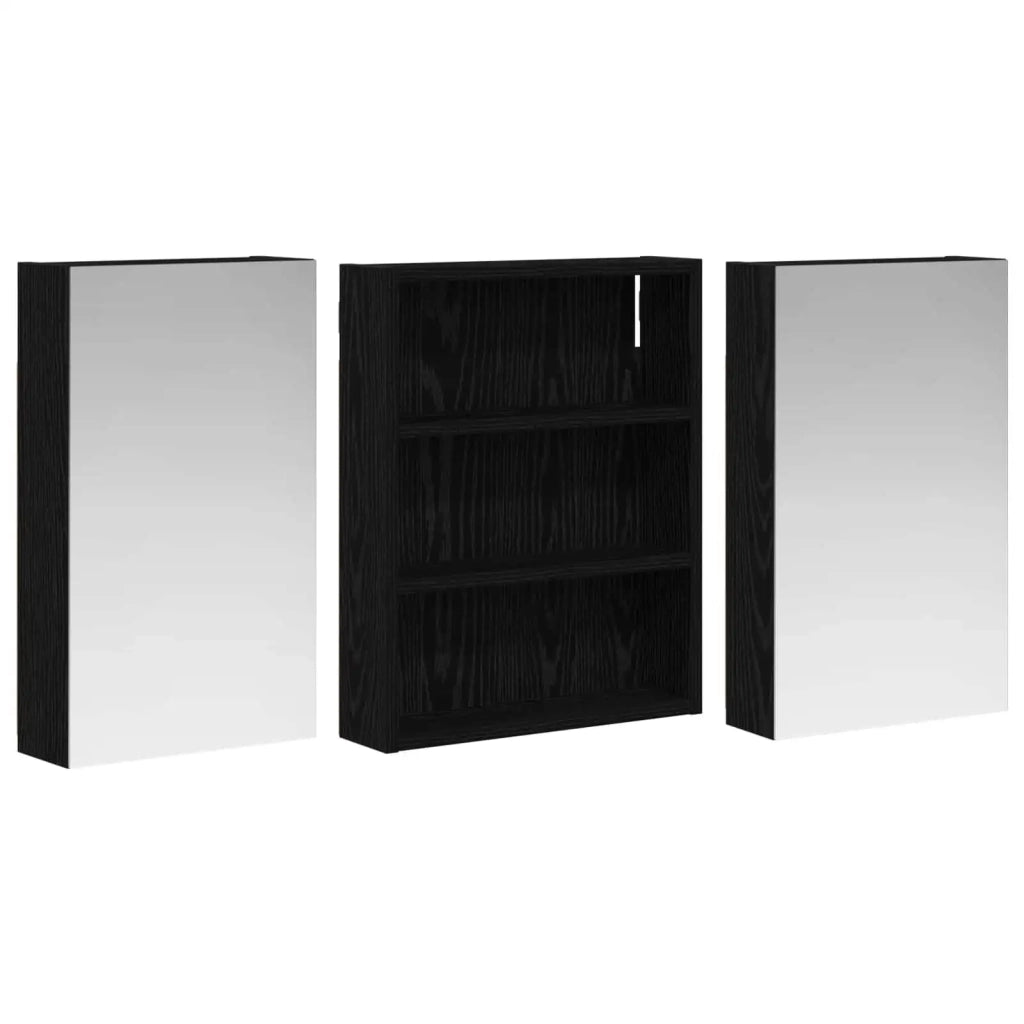 Set di Armadi da Bagno con lo scaffale 3 pcs 100 x 10,5 x 50 cm 3403681