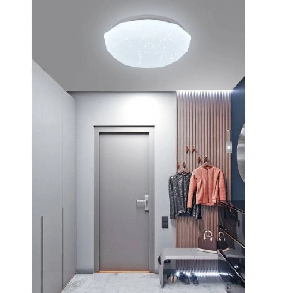 Trade Shop - Plafoniera Da Soffitto 18 W Lampadario Lampada Luce Fredda Naturale Calda -