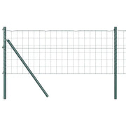 Recinzione da Giardino | Recinzione con Posto Verde 0,6 x 50 m Acciaio e PVC