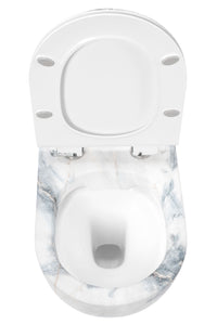 Vaso Wc Sospeso Rea Carlos Slim Granit Matt