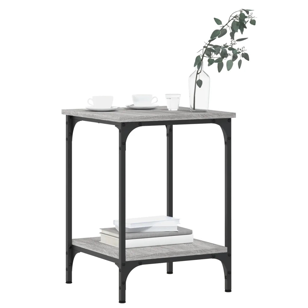 Tavolino da salotto | Tavolino da caff¨¨ | Tavolino da Soggiorno Grigio Sonoma 40x40x55 cm Legno Multistrato