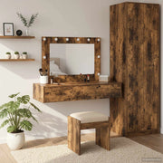 Tavolo da Trucco Marrone 100 x 40 x 70 cm Legno ingegnerizzato 865239