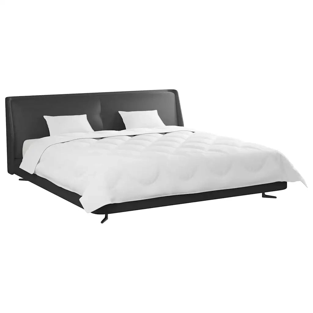 vidaXL Set di piumini con cuscino 3 pcs Bianco 260 x 220 cm Microfibra