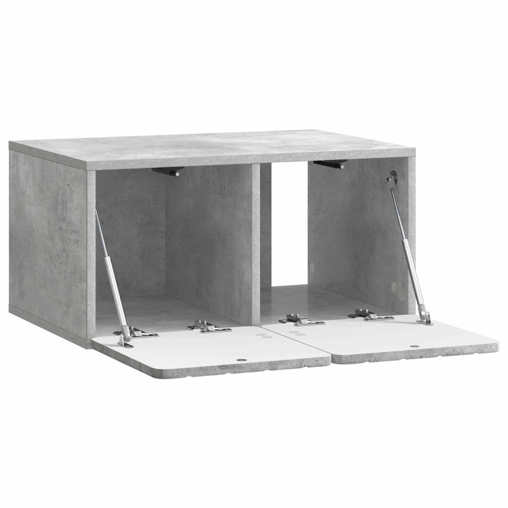 Mobile Porta TV da Muro Grigio Cemento 59,5 x 41 x 30 cm 898338