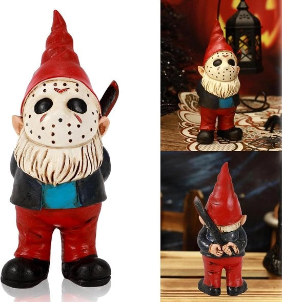 Decorazioni di Natale per giardino - statue di Natale per esterni - figure di Babbo Natale - decorazioni horror per Natale in casa e giardino