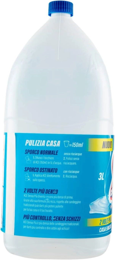 ACE GENTILE CANDEGGINA  3000 ML FRESCO PROFUMO RIMUOVE GERMI E BATTERI