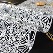 Tappeto di tavolo antiscivolo decorativo in PVC - 91 cm x 33 cm - zaffiro