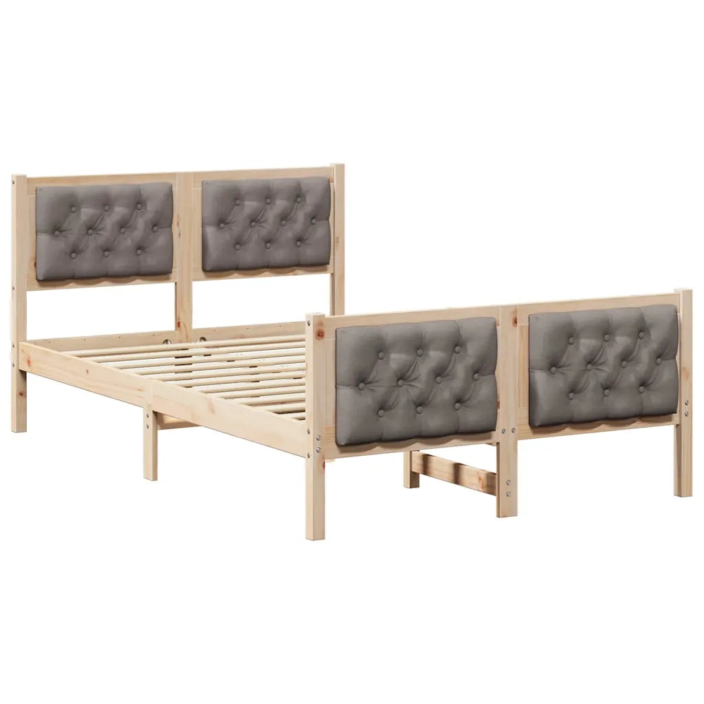 Struttura del letto Talpa 135 x 190 cm Pino massello