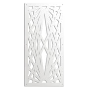 LASER - Pannello in PVC traforato - Parasole Misura: 98x198 cm, Colore: bianco