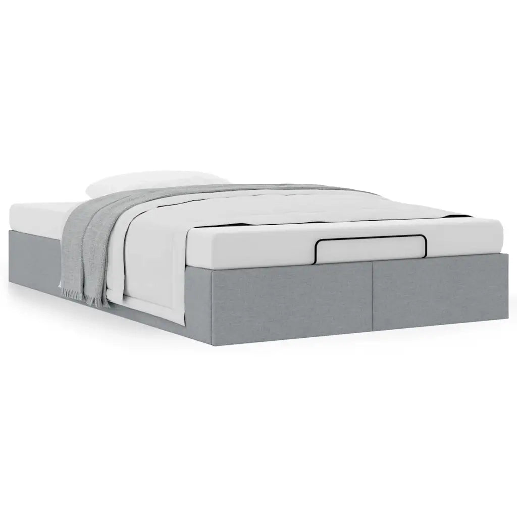 Struttura Letto Pouf senza Materasso 120x190 cm in Tessuto 3310861