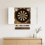 Armadio per Dartboard UTRECHT Rovere Fumo 52,5 x 10,5 x 53,5 cm 897770